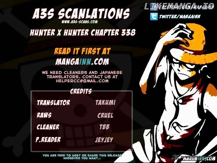 Hunter x Hunter, Chapter 338 image 18